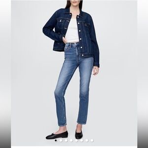 GAP Women's Distressed Ankle length Jeans vintage